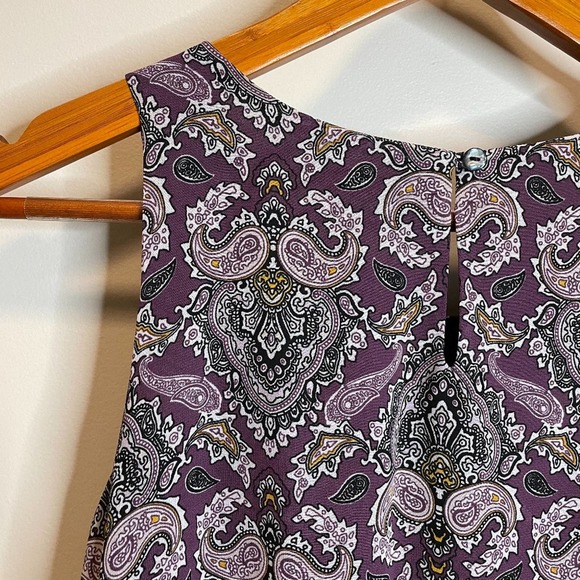 Max Edition Purple Boho Double Layer Tank Top - Picture 10 of 15